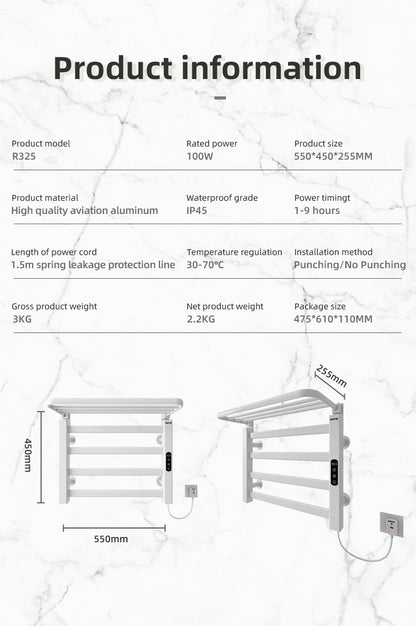 R325 Smart Electric Towel Rack