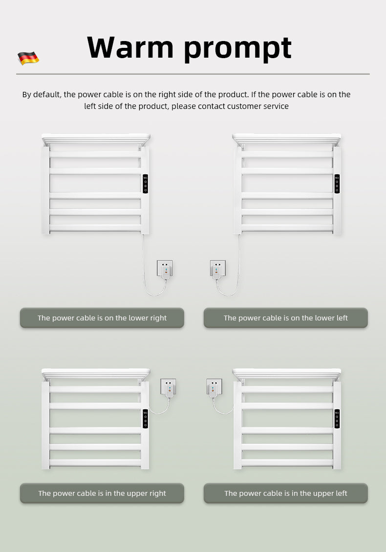 R330 Smart Electric Towel Rack