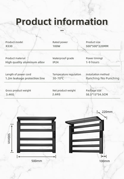 R330 Smart Electric Towel Rack