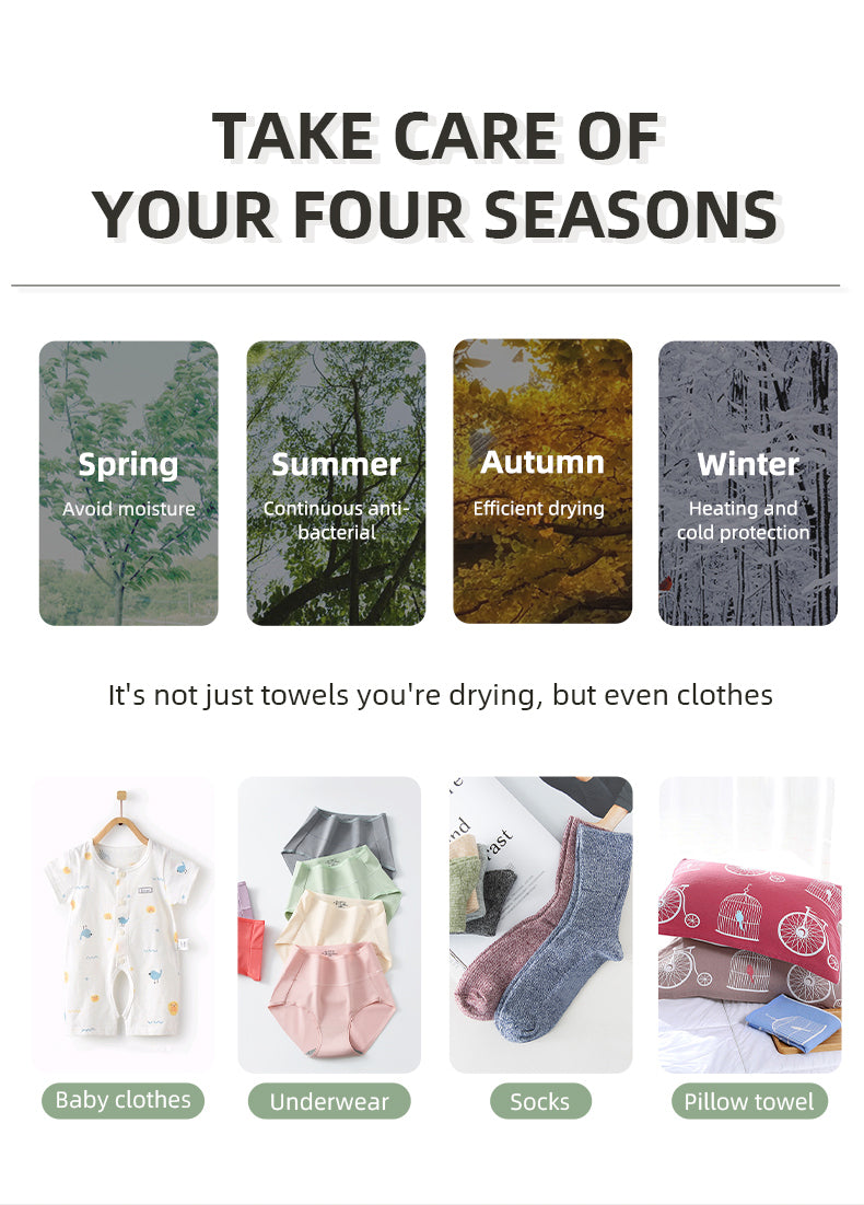 R335 Smart Electric Towel Rack