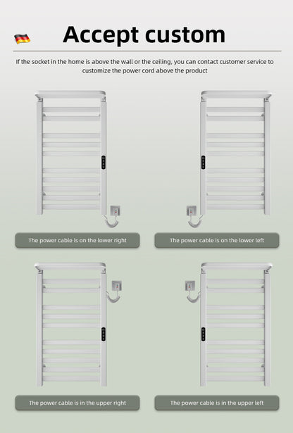 R396 Smart Electric Towel Rack