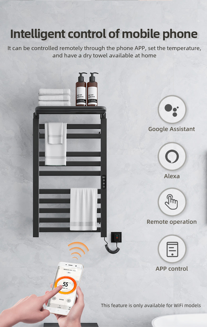 R396 Smart Electric Towel Rack