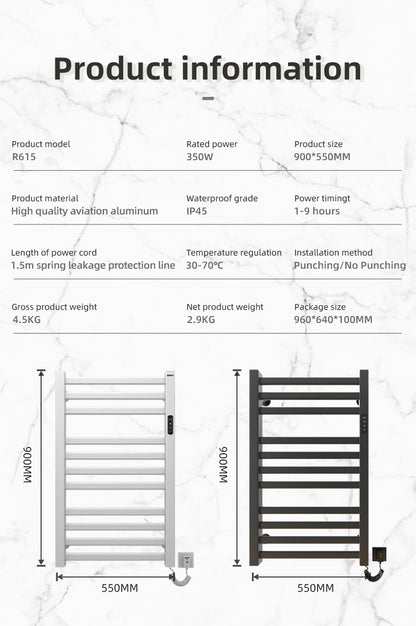 R615 Smart Electric Towel Rack