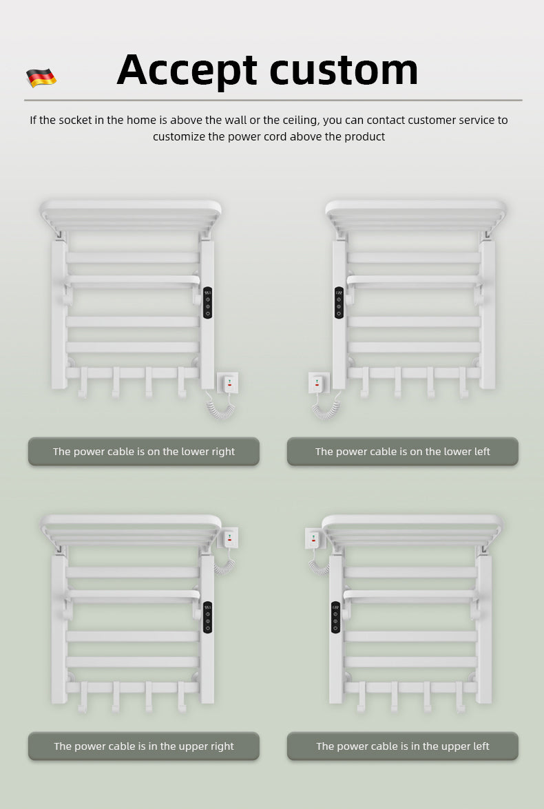 R630 Smart Electric Towel Rack