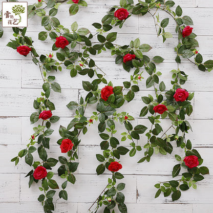 Simulated Rose Vine Wedding Decoration