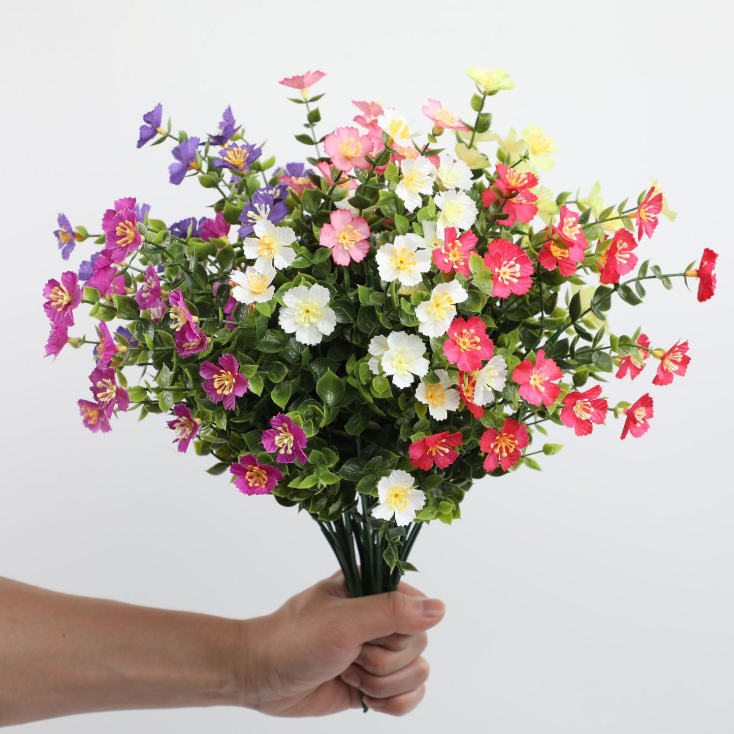 Пластиковый букет, свадебное наружное украшение