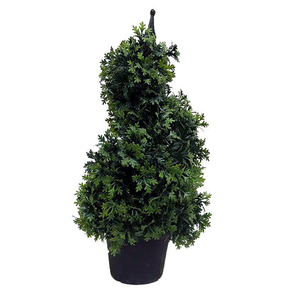 Spiral Tree Simulation Potted Plant
