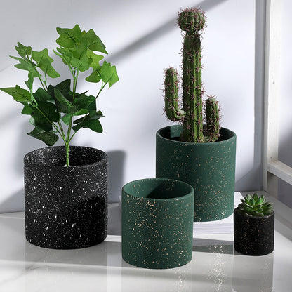 Punktformaj Cementaj Potitaj Floroj