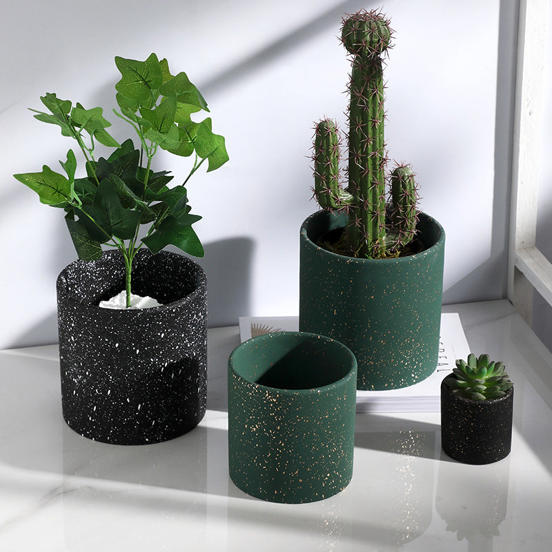 Punktformaj Cementaj Potitaj Floroj