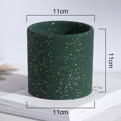 Punktformaj Cementaj Potitaj Floroj