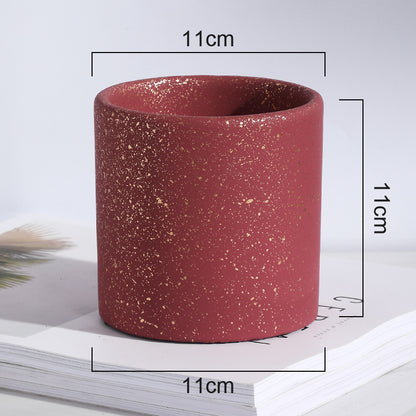 Punktformaj Cementaj Potitaj Floroj