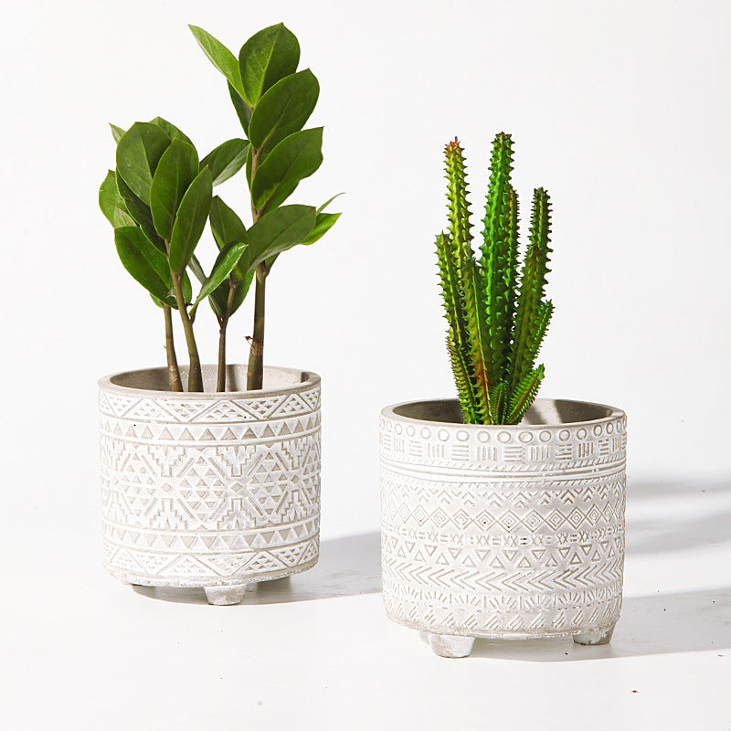 Kreiva Reliefo Cementa Florpoto