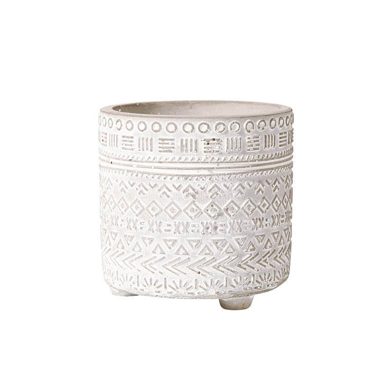 Kreiva Reliefo Cementa Florpoto