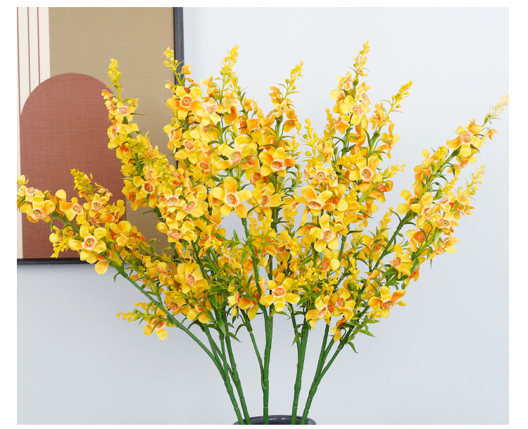 Цветочное искусство с имитацией мяты