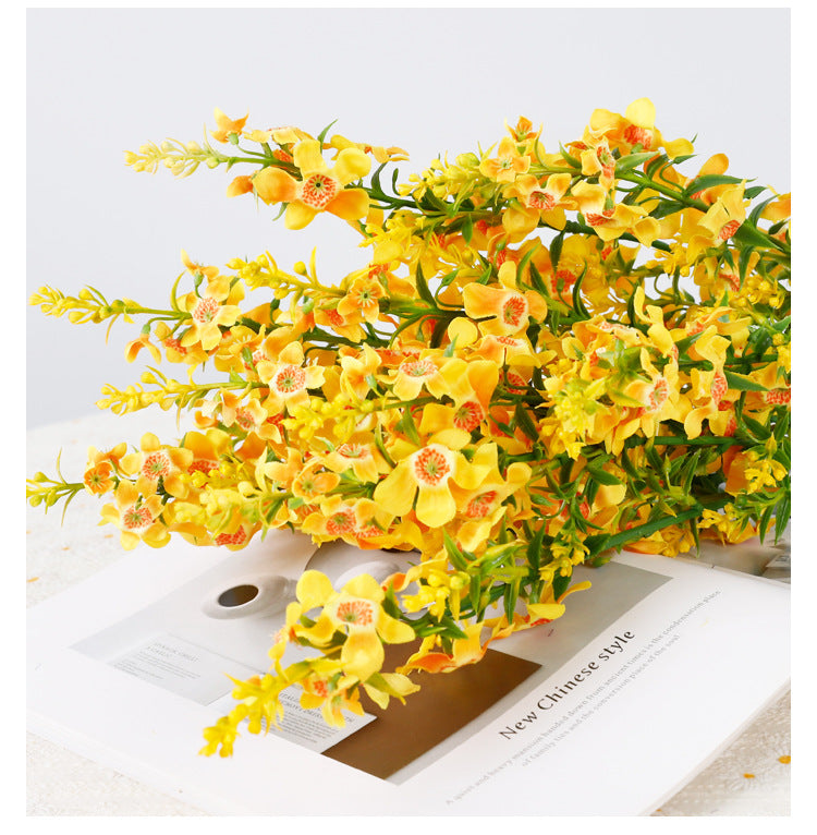 Цветочное искусство с имитацией мяты