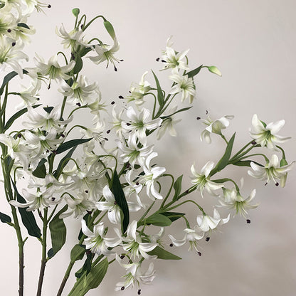 Home Soft Decoration Wedding Simulation Flower Lily