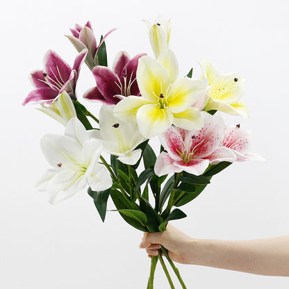 Super Real Perfume Sunshine Lily Simulation Flower