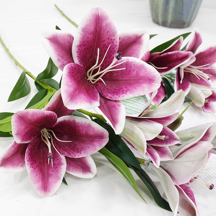 Super Real Perfume Sunshine Lily Simulation Flower