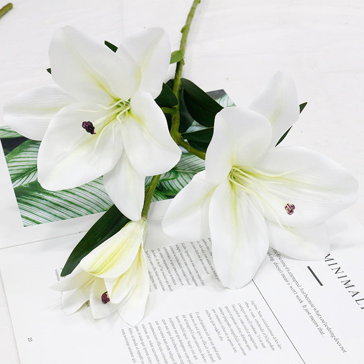 Super Real Perfume Sunshine Lily Simulation Flower