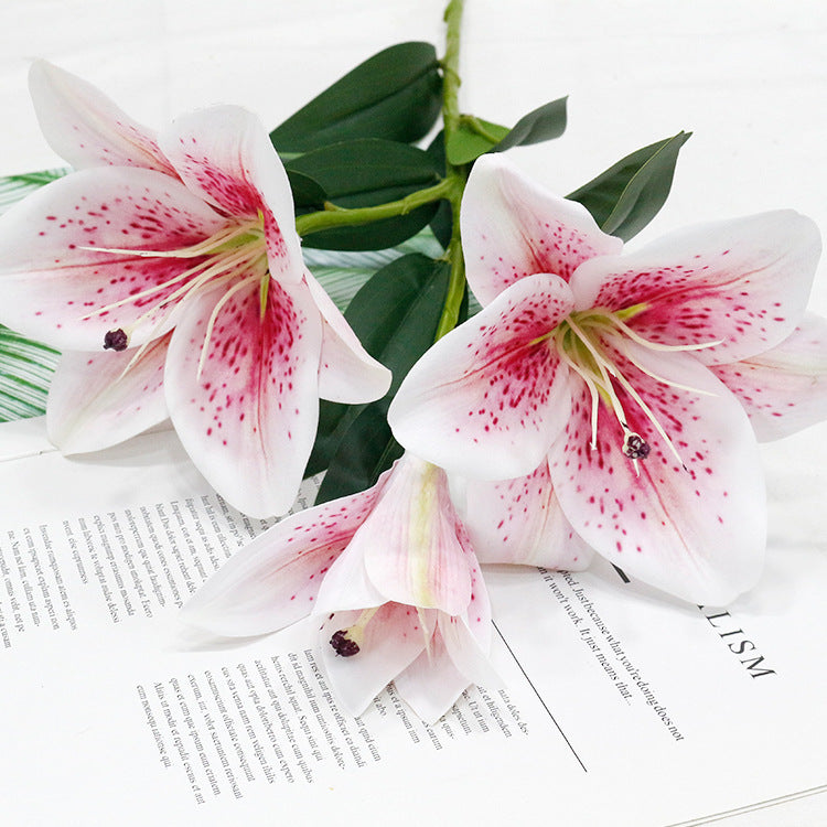 Super Real Perfume Sunshine Lily Simulation Flower