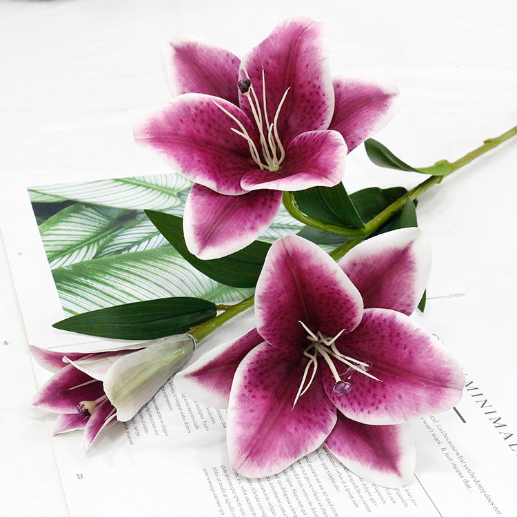 Super Real Perfume Sunshine Lily Simulation Flower