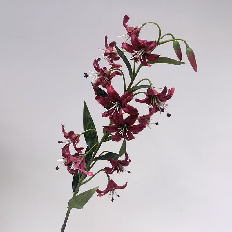 Home Soft Decoration Wedding Simulation Flower Lily