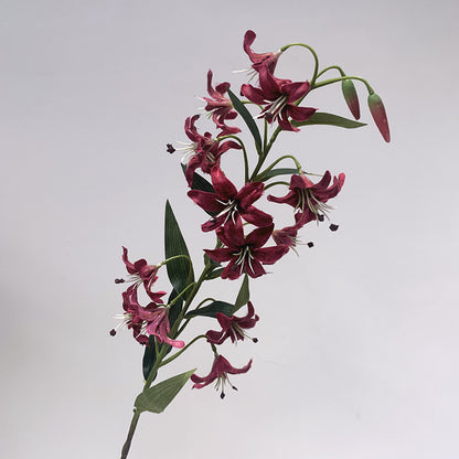 Home Soft Decoration Wedding Simulation Flower Lily