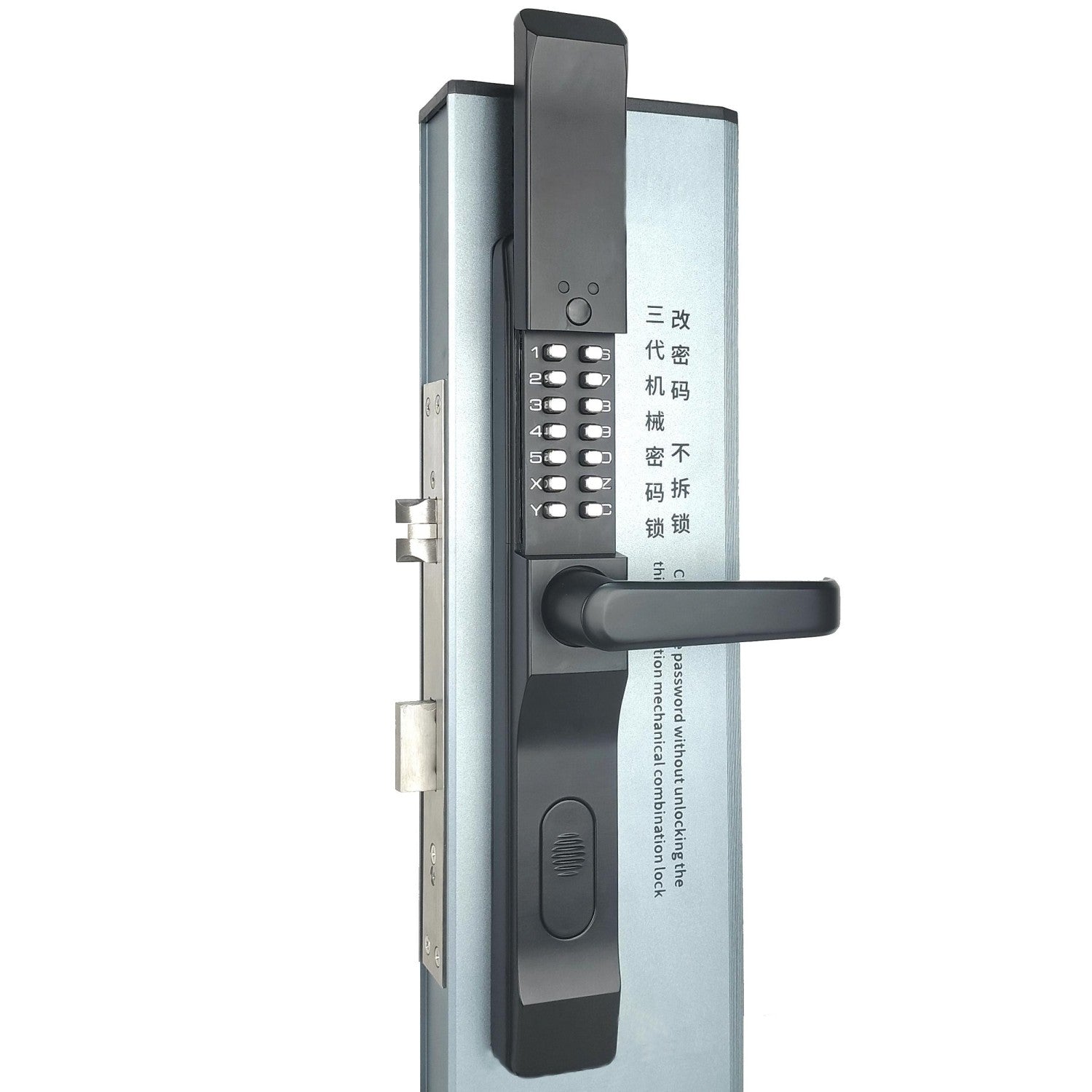Aluminum Outdoor Gate Push Button Keyless Door Lock – LOVELIFE