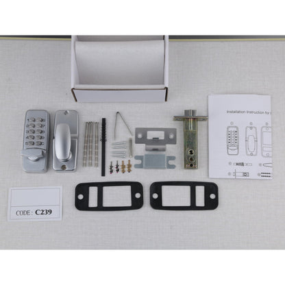 Akvorezista 10-Ŝlosila Senŝlosila Mekanika Koda Ŝlosilo