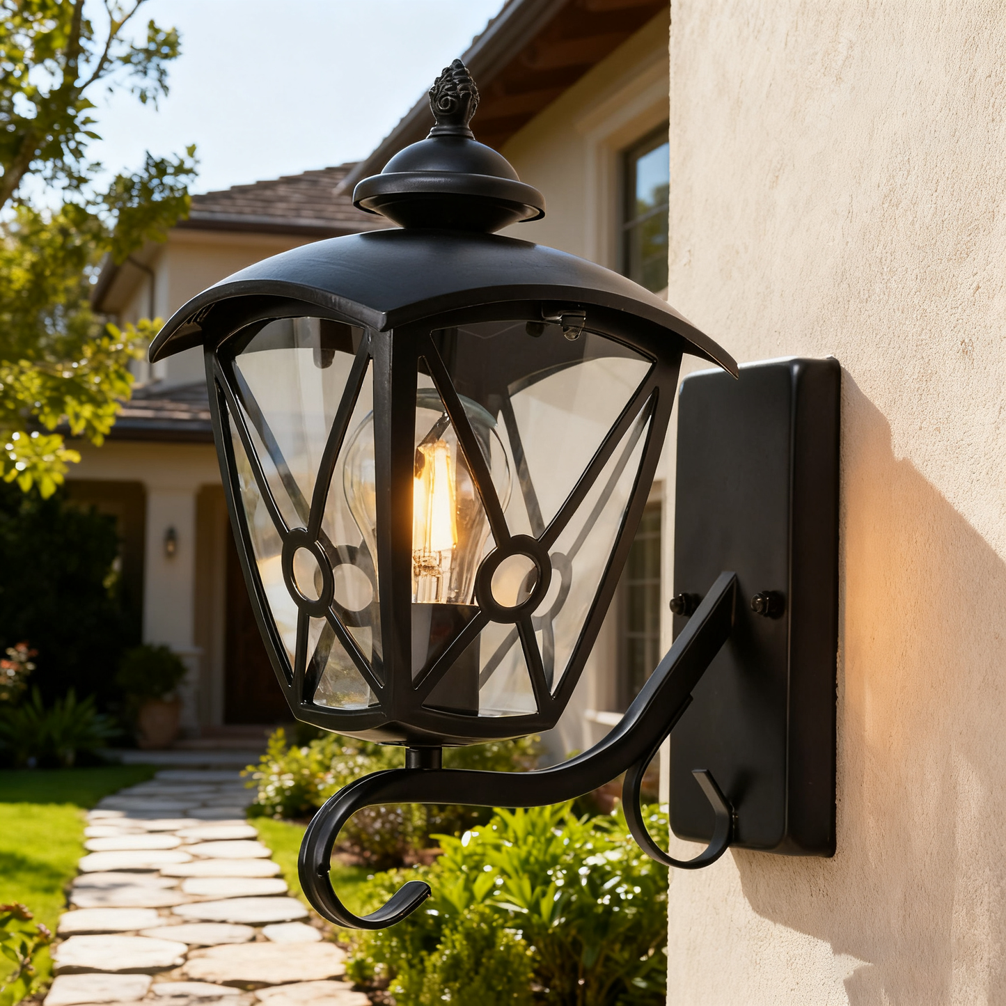 Kvadrata Moderna Gvidita Gipsoa Murlampo 