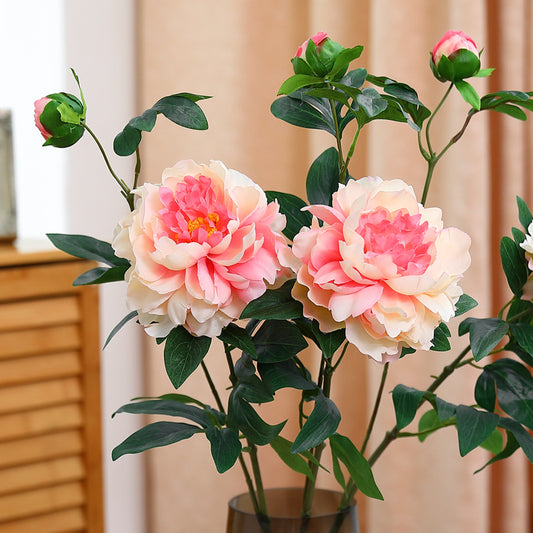 Simulated Peony Decoration for Living Room