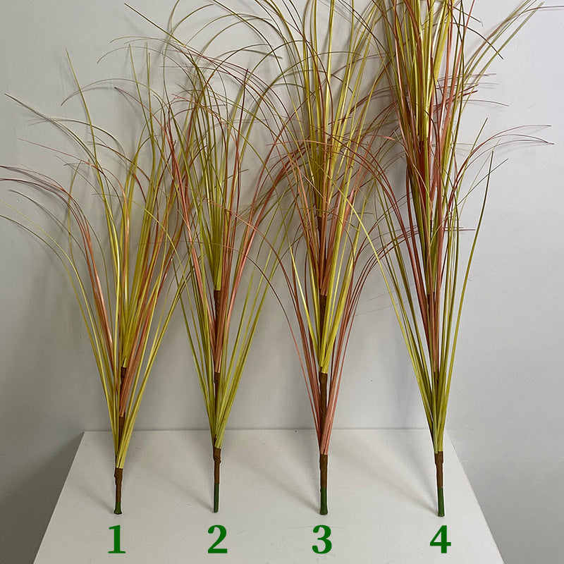 Simulita Kano-Herbo Endomaj Molaj Falsaj Verdaj Plantoj