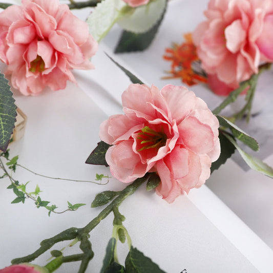 Simulated Cherry Blossom Single Branch Multi-Head