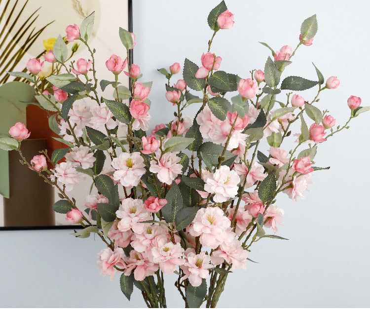 Simulated Cherry Blossom Single Branch Multi-Head