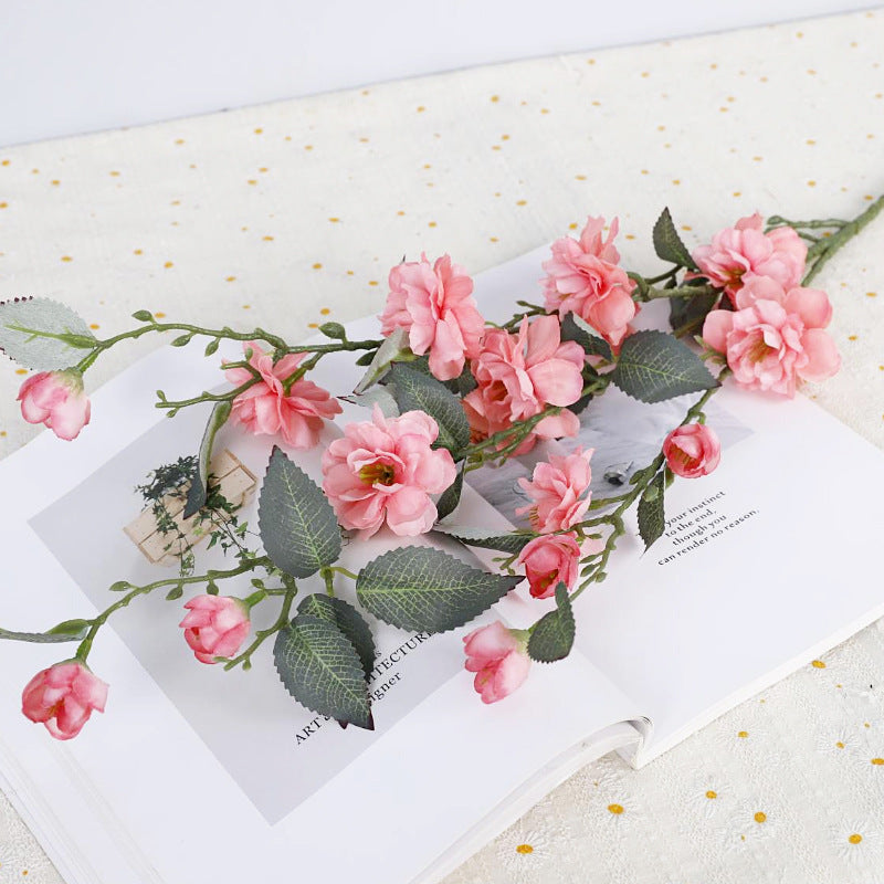 Simulated Cherry Blossom Single Branch Multi-Head