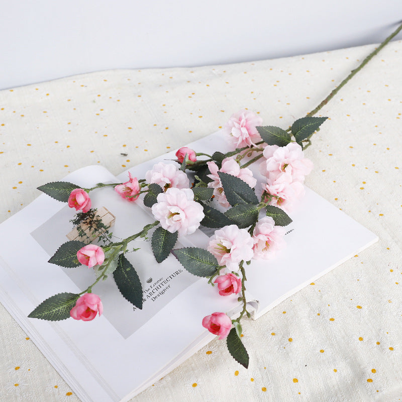 Simulated Cherry Blossom Single Branch Multi-Head