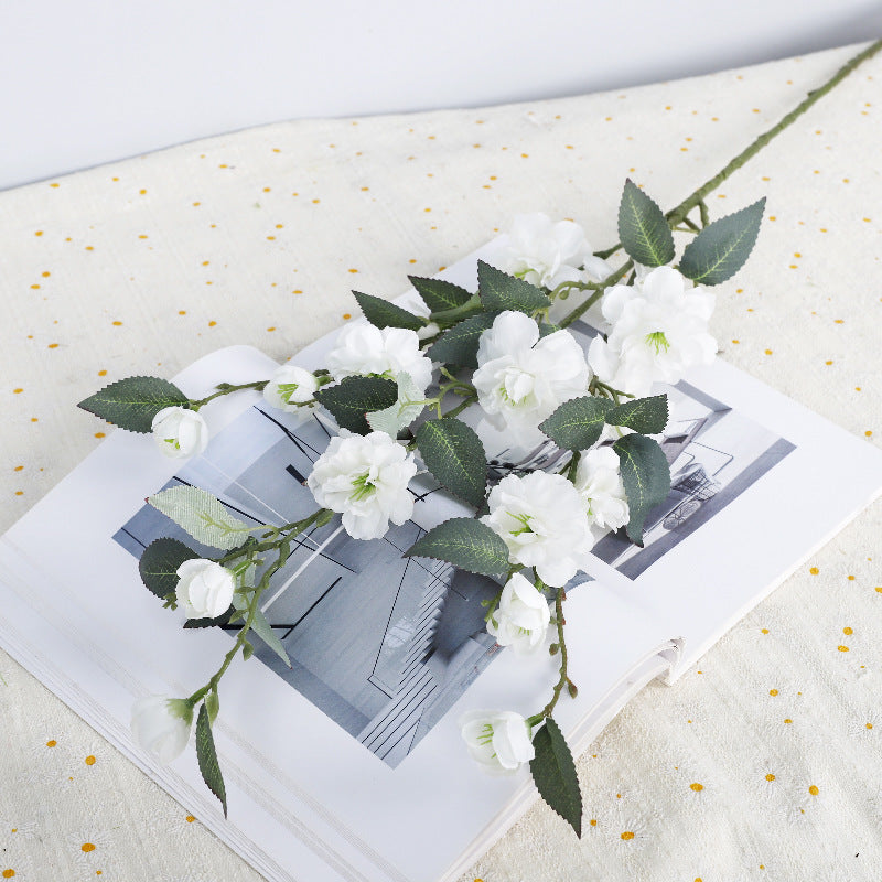 Simulated Cherry Blossom Single Branch Multi-Head