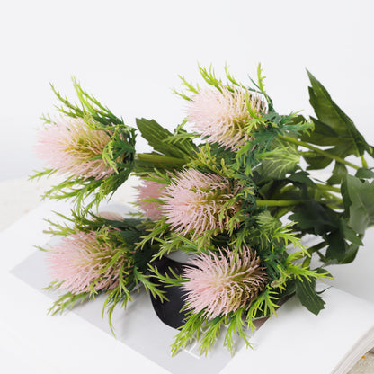 Indoor Arrangement of Simulated Celery Flowers