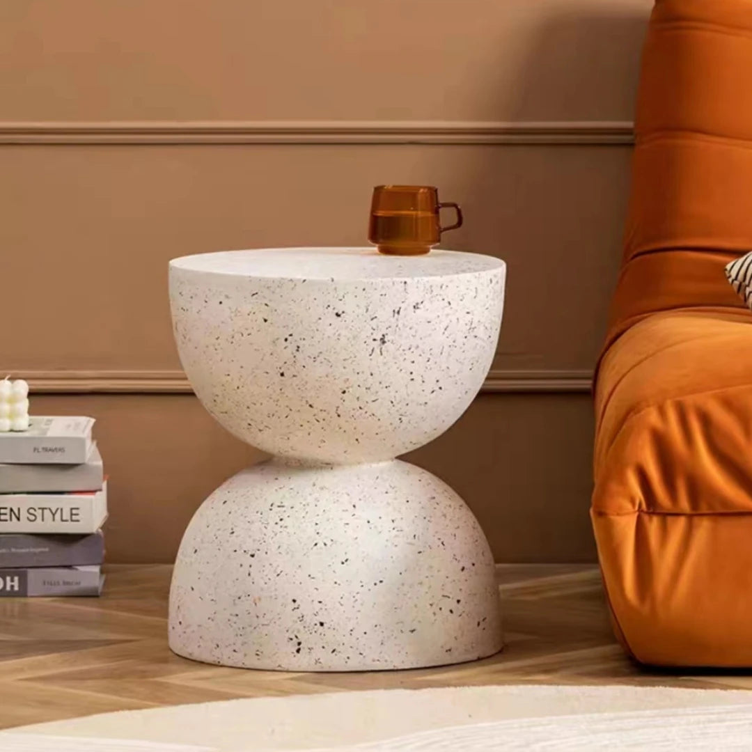 Concrete Side Stool Coffee Table