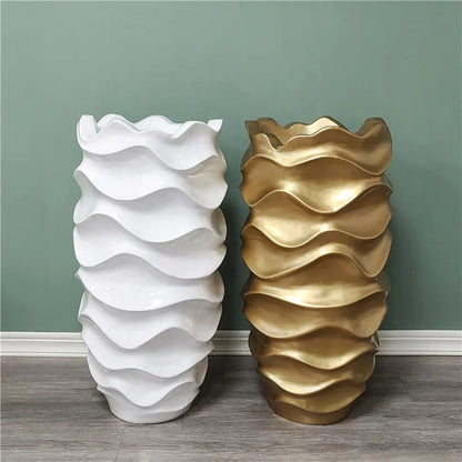 Ваза цветочный горшок для украшения дома