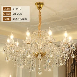 Maria Theresa Glass Chandelier