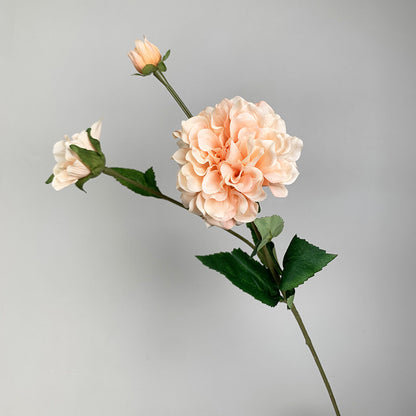 Пион с двумя головками, шелковый цветок Paeonia