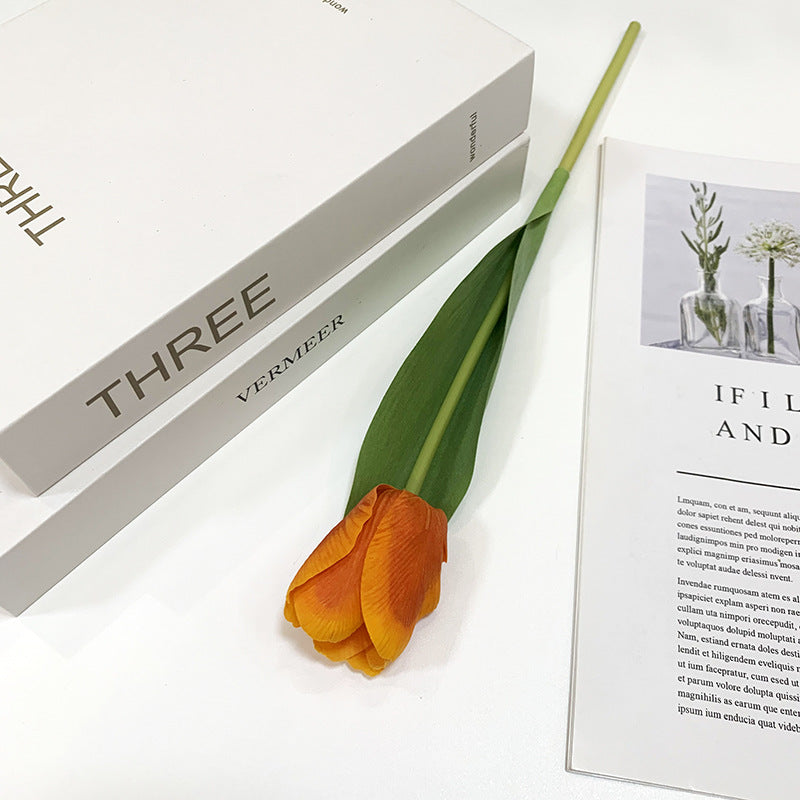 Tulip Simulation Flower With Realistic Single Branch Feel