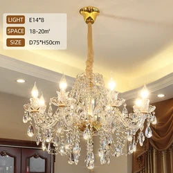 Maria Theresa Glass Chandelier