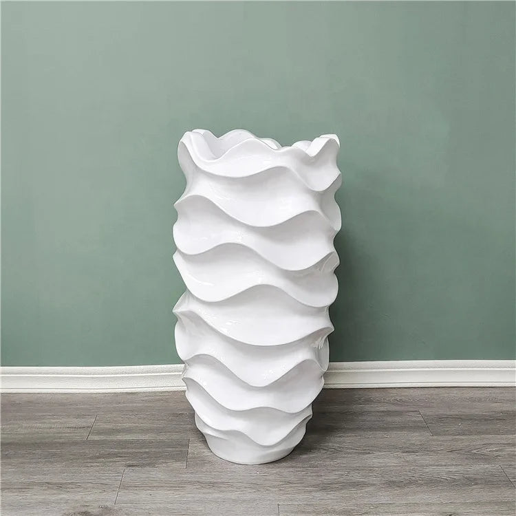 Ваза цветочный горшок для украшения дома