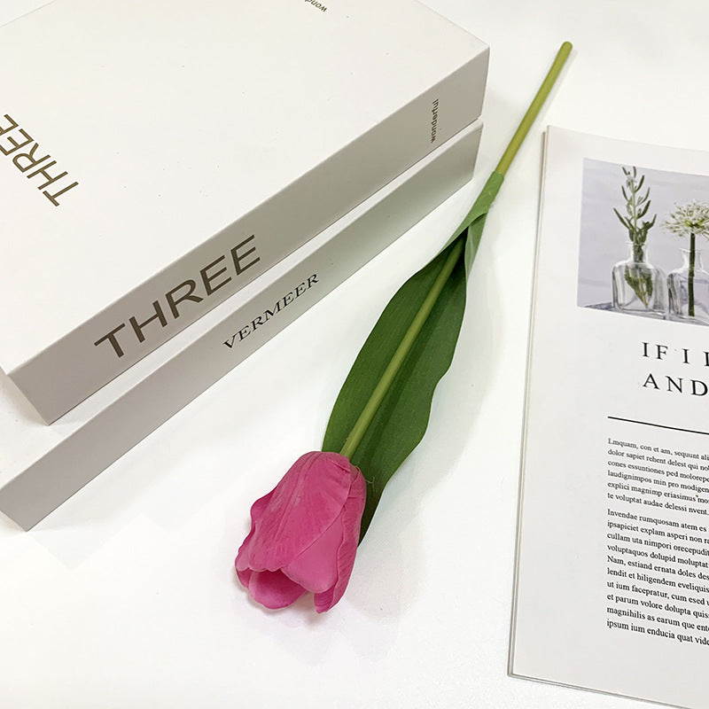 Tulip Simulation Flower With Realistic Single Branch Feel