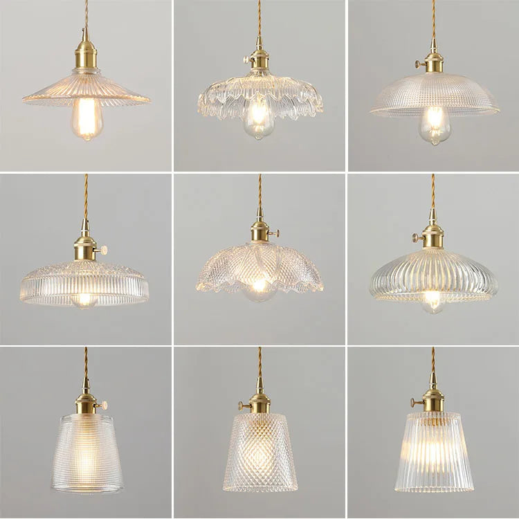 Glass Kitchen Hanging Lights