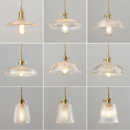 Glass Kitchen Hanging Lights