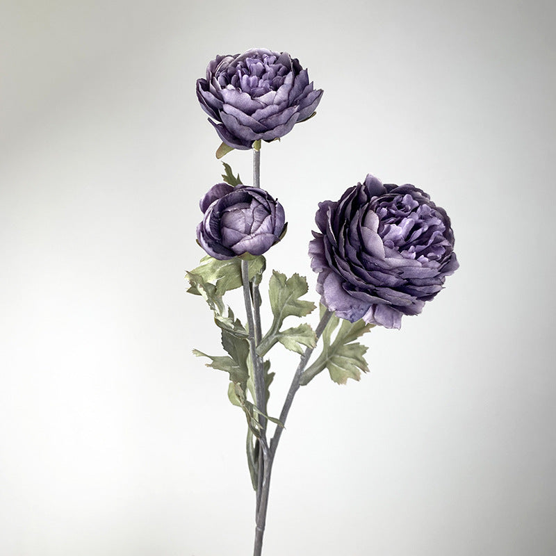 Hejma Dekoracio Peonio Artefarita Floro 51cm