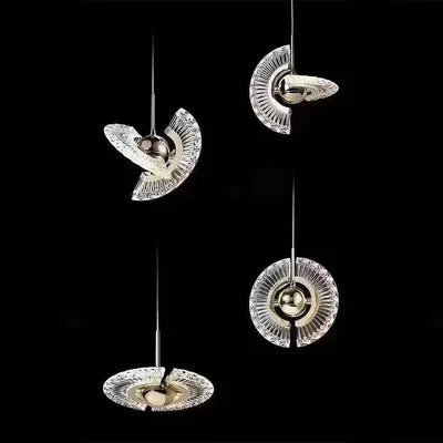 Moderna Kristala Penda Lampo